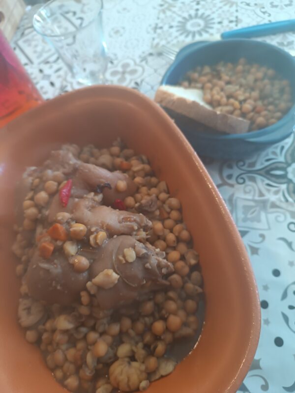 Ancient Chickpea and Chestnut Soup