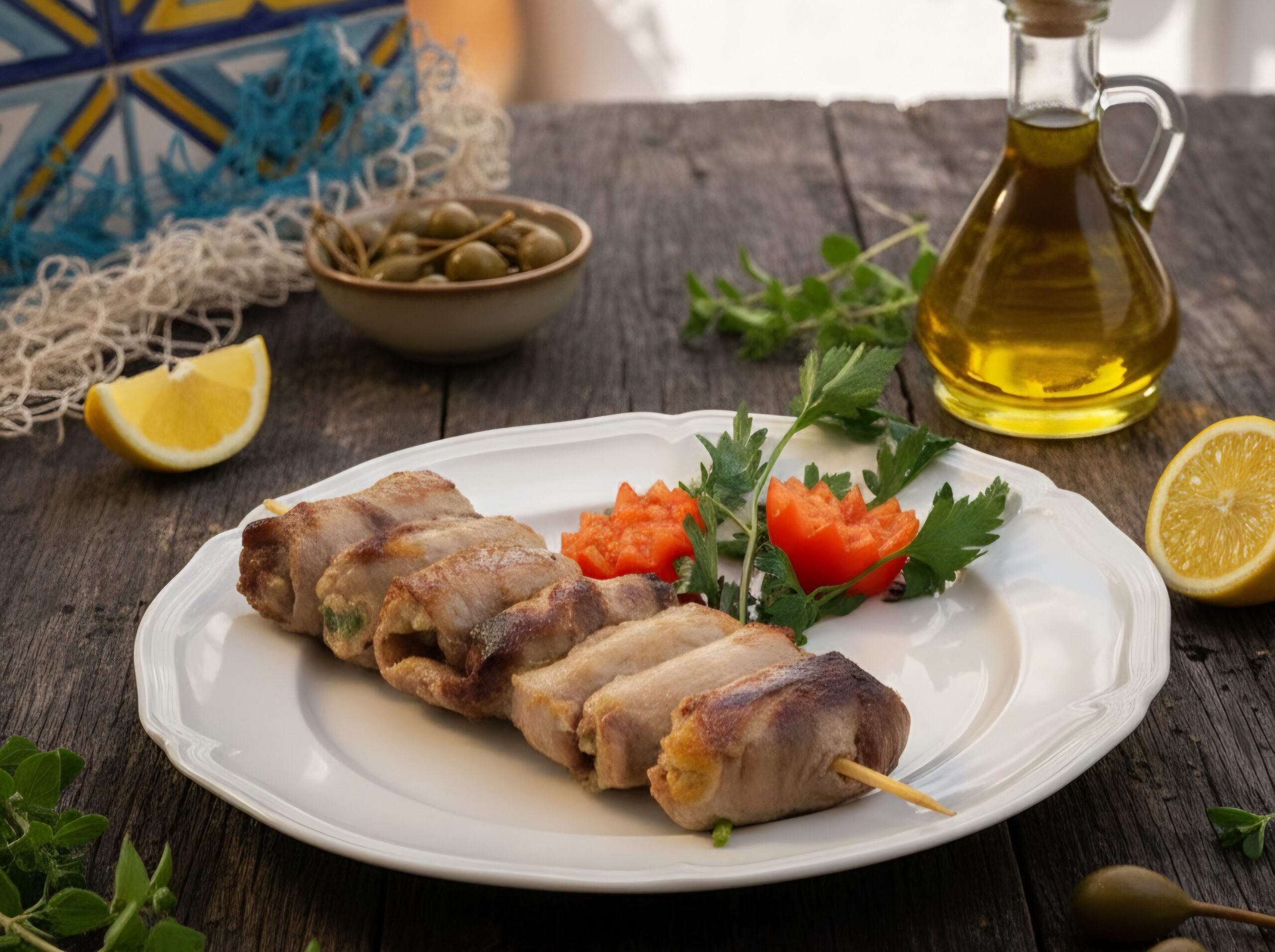 Grilled Red Tuna Rolls