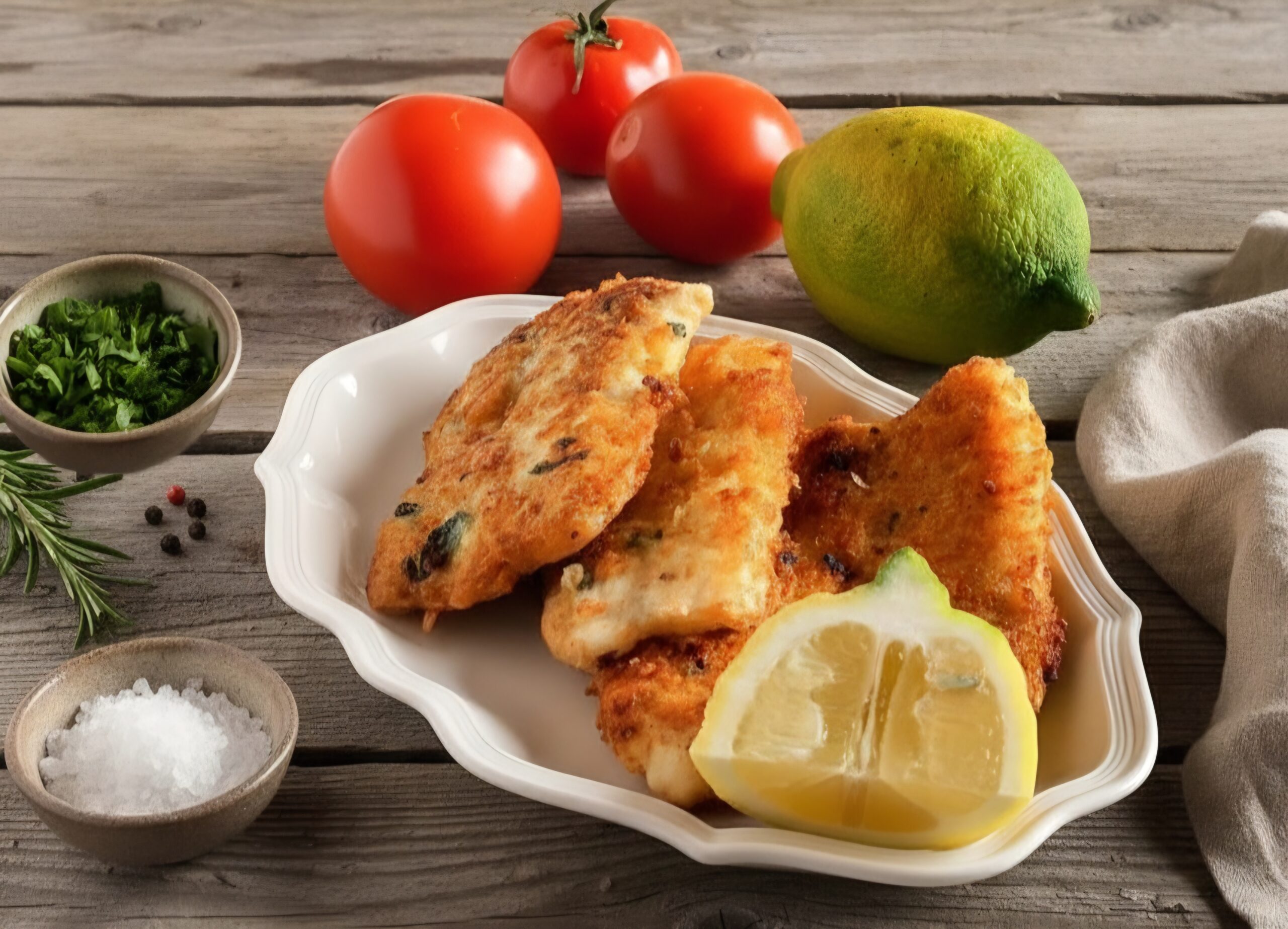 Lemon Gratinated Scabbardfish