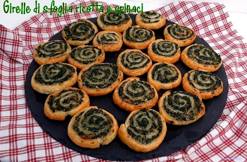 Puff Pastry Rolls with Ricotta and Spinach