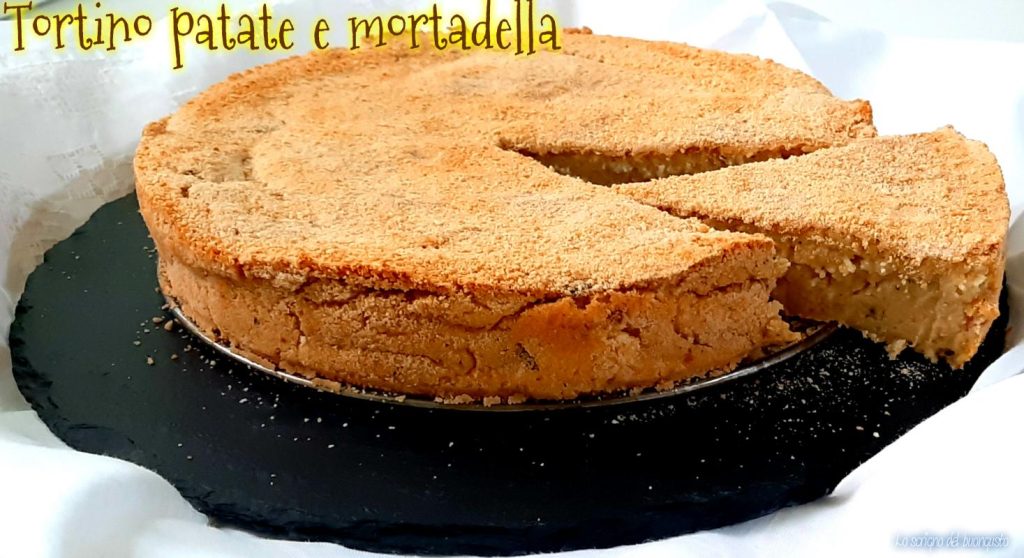 Potato and Mortadella Pie