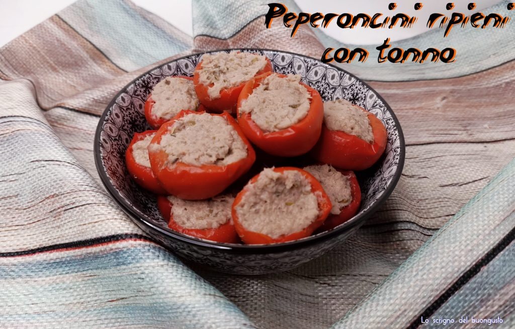 Stuffed Peppers with Tuna