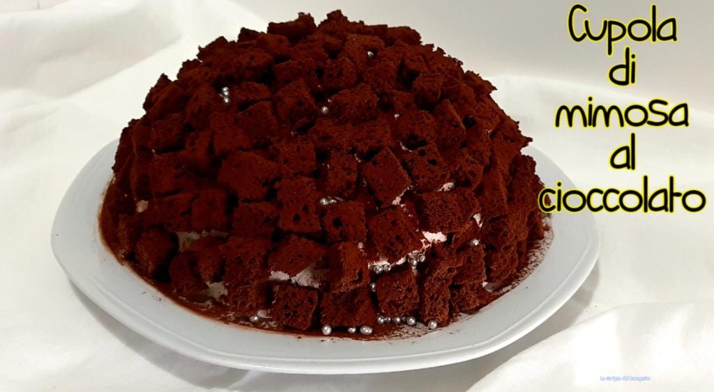 Chocolate Mimosa Dome