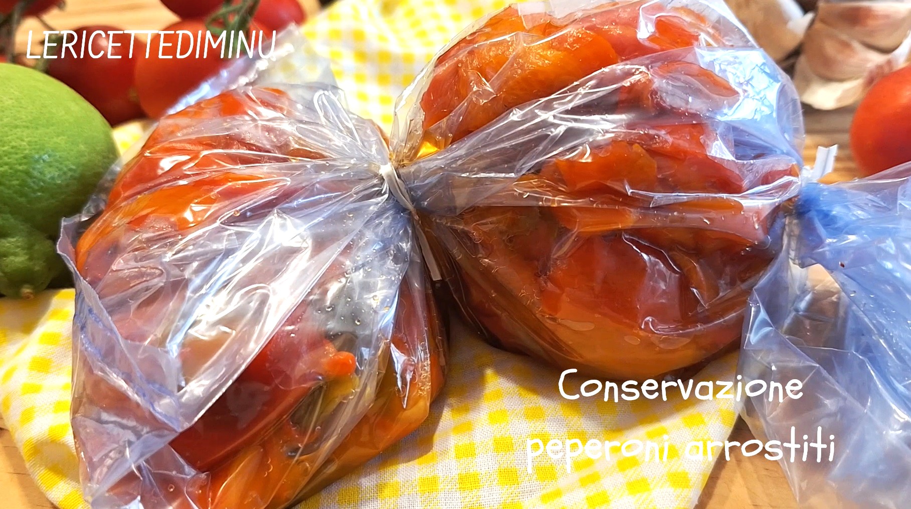 Roasted Peppers Preservation