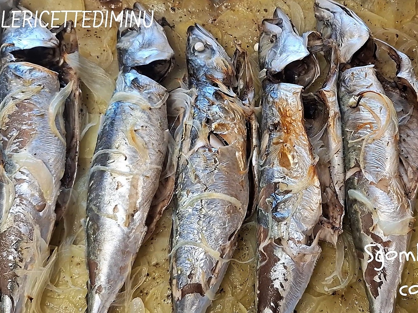 Baked Mackerel with Potatoes