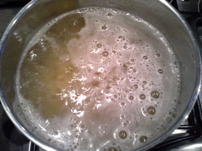 boiling pasta