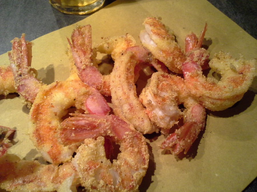 Baked Breaded Prawns