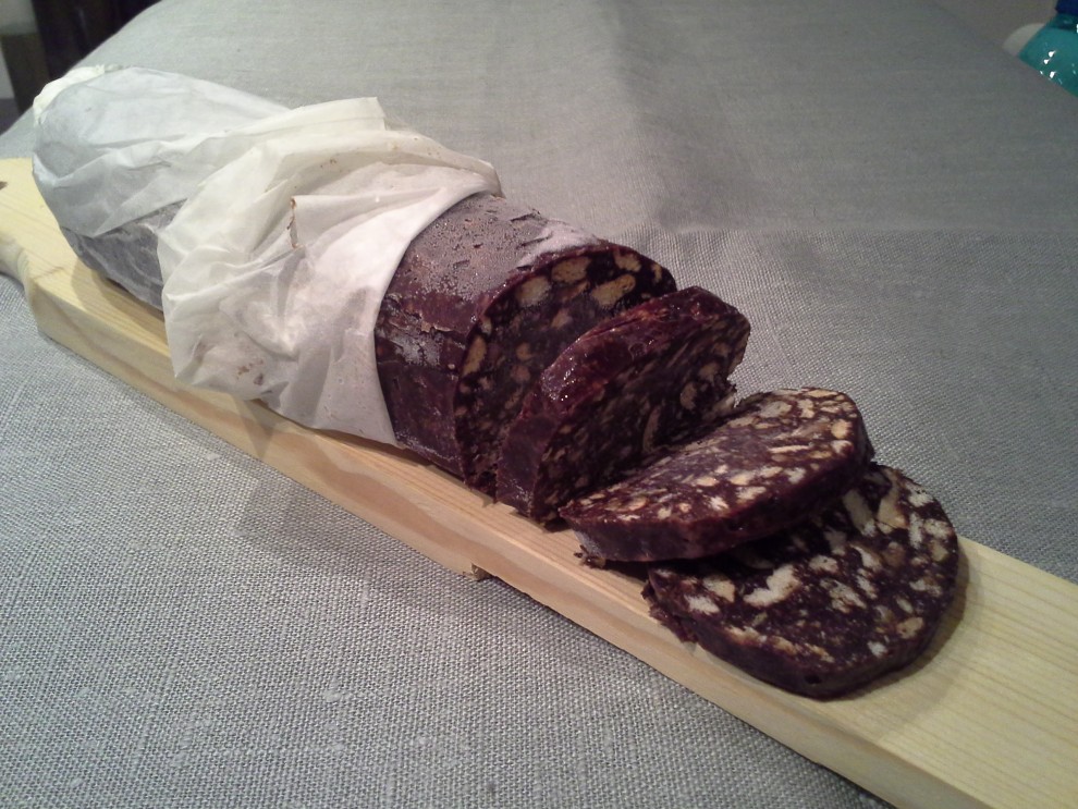 chocolate salami