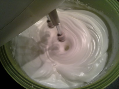 Whipping Egg Whites to Stiff Peaks