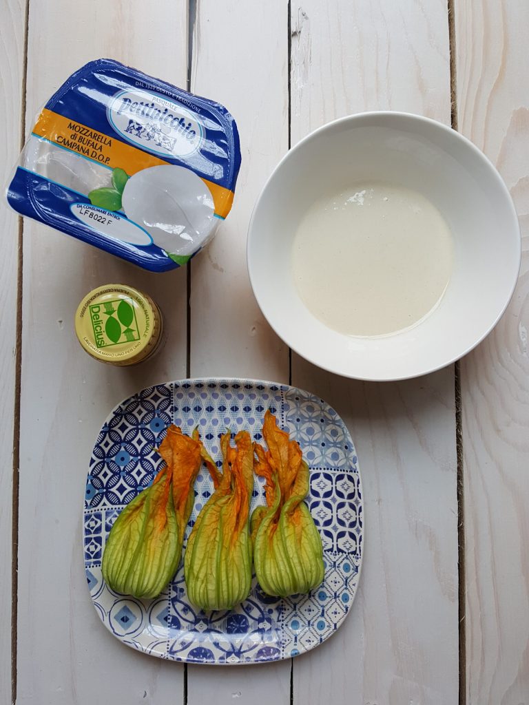 zucchini flowers stuffing ingredients