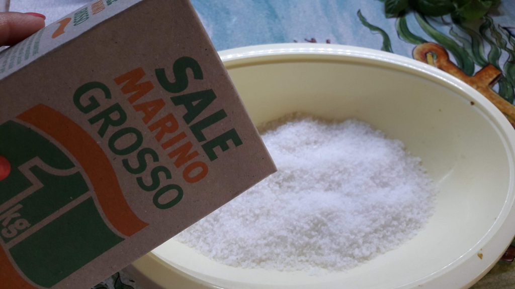 coarse salt