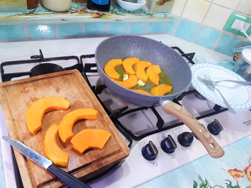 Orange Pumpkin Sweet and Sour Sicilian