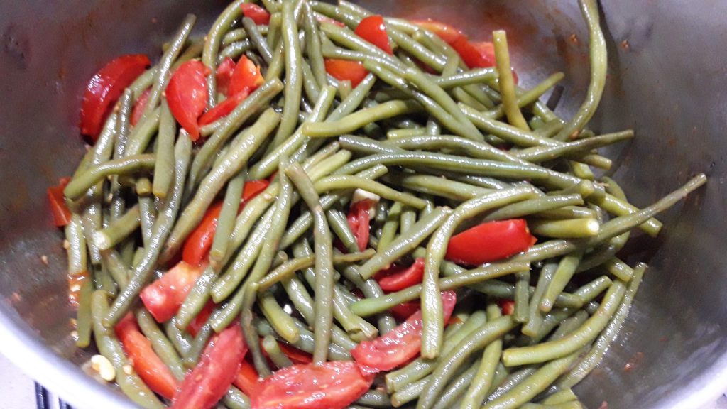 Typical Sicilian Stuffed Green Beans