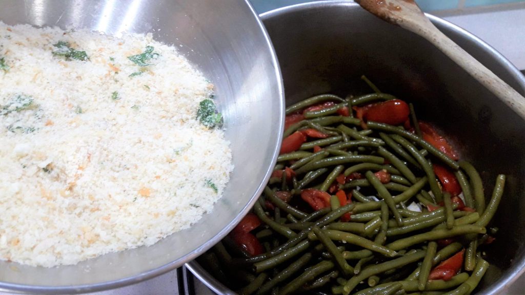 Typical Sicilian Stuffed Green Beans