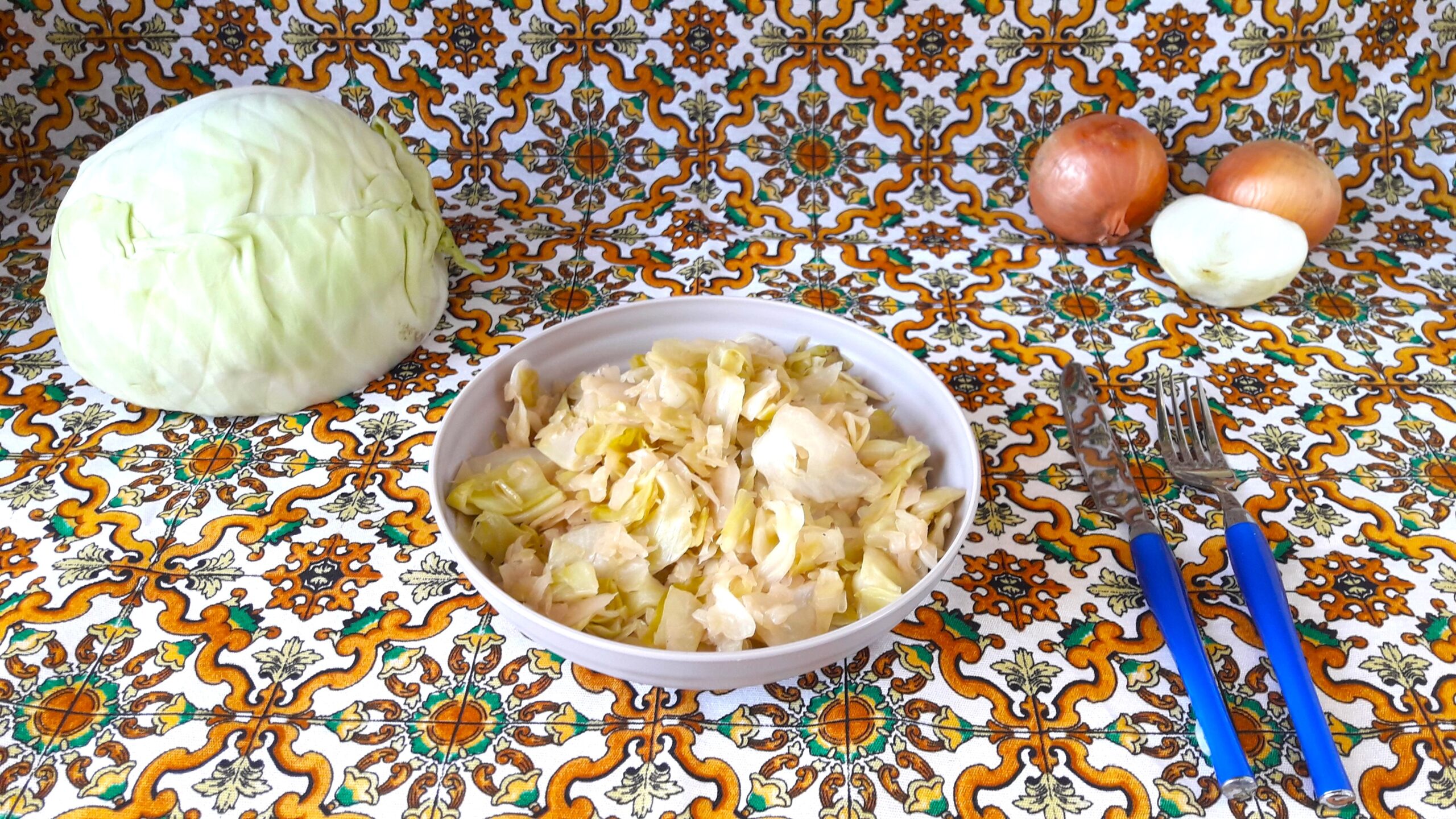 Stewed Cabbage with Thermomix