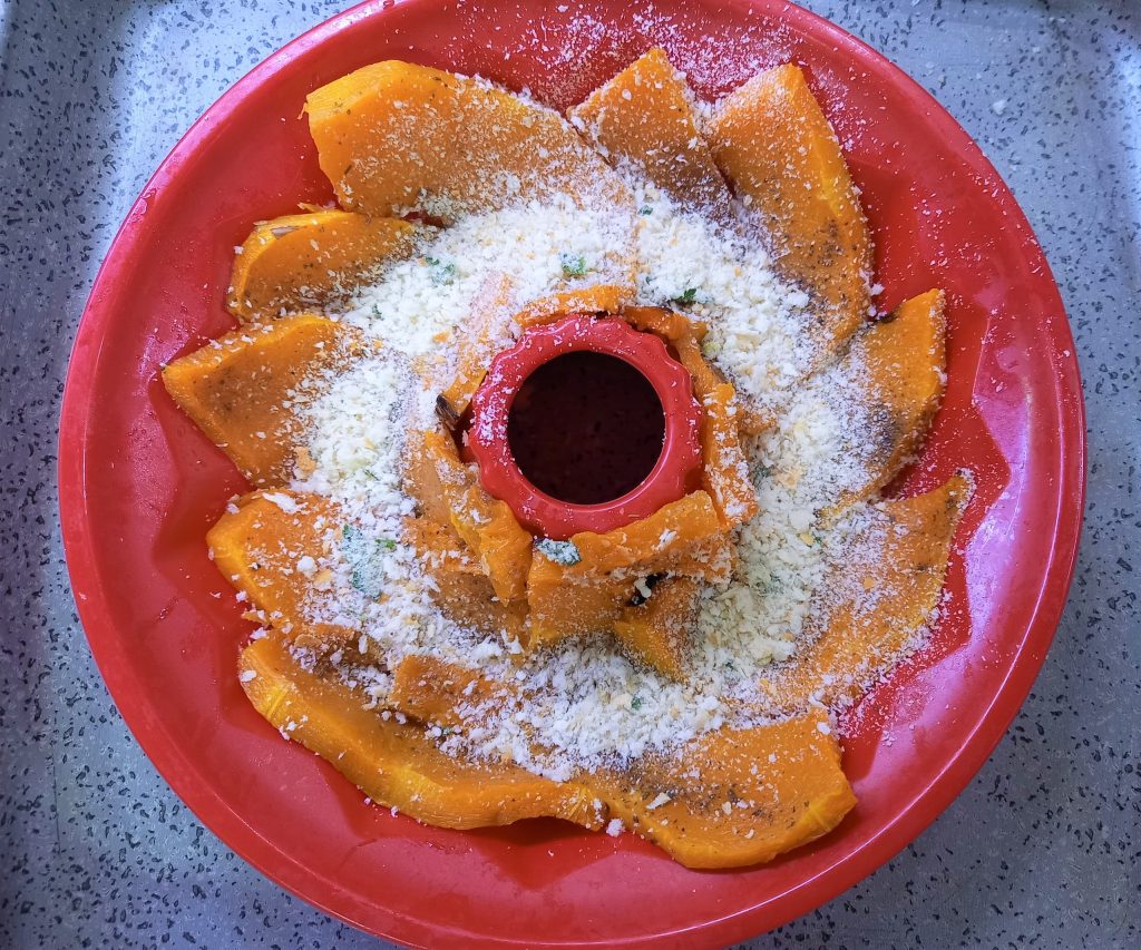 Pumpkin Bundt Cake with Trick