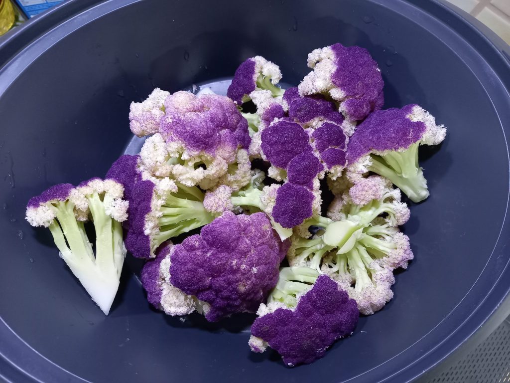 purple cauliflower