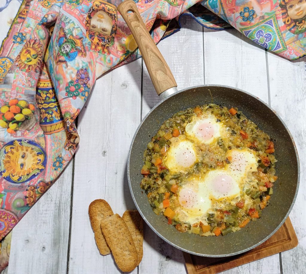 Spring Eggs in Pan and with Bimby