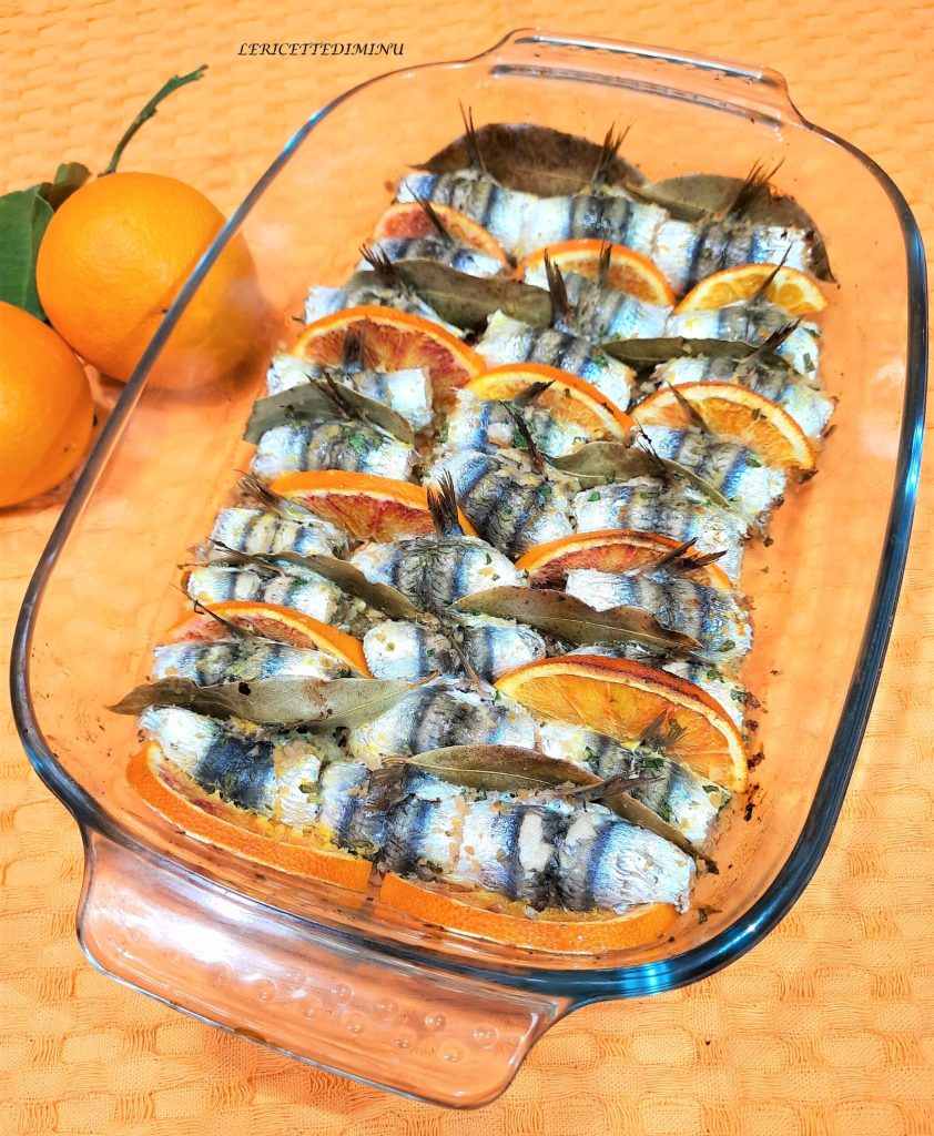 Sicilian-Style Stuffed Anchovies with Orange