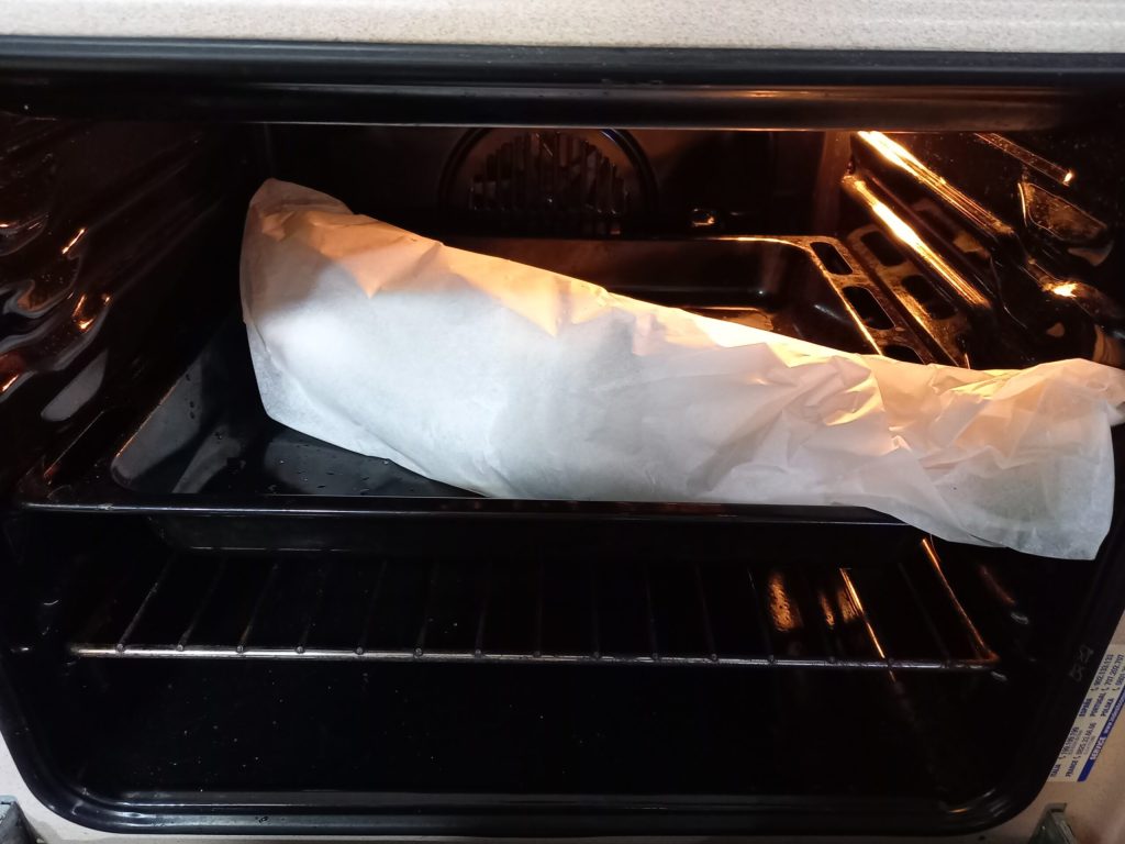 Sea Bass en Papillote with Mediterranean Aromas