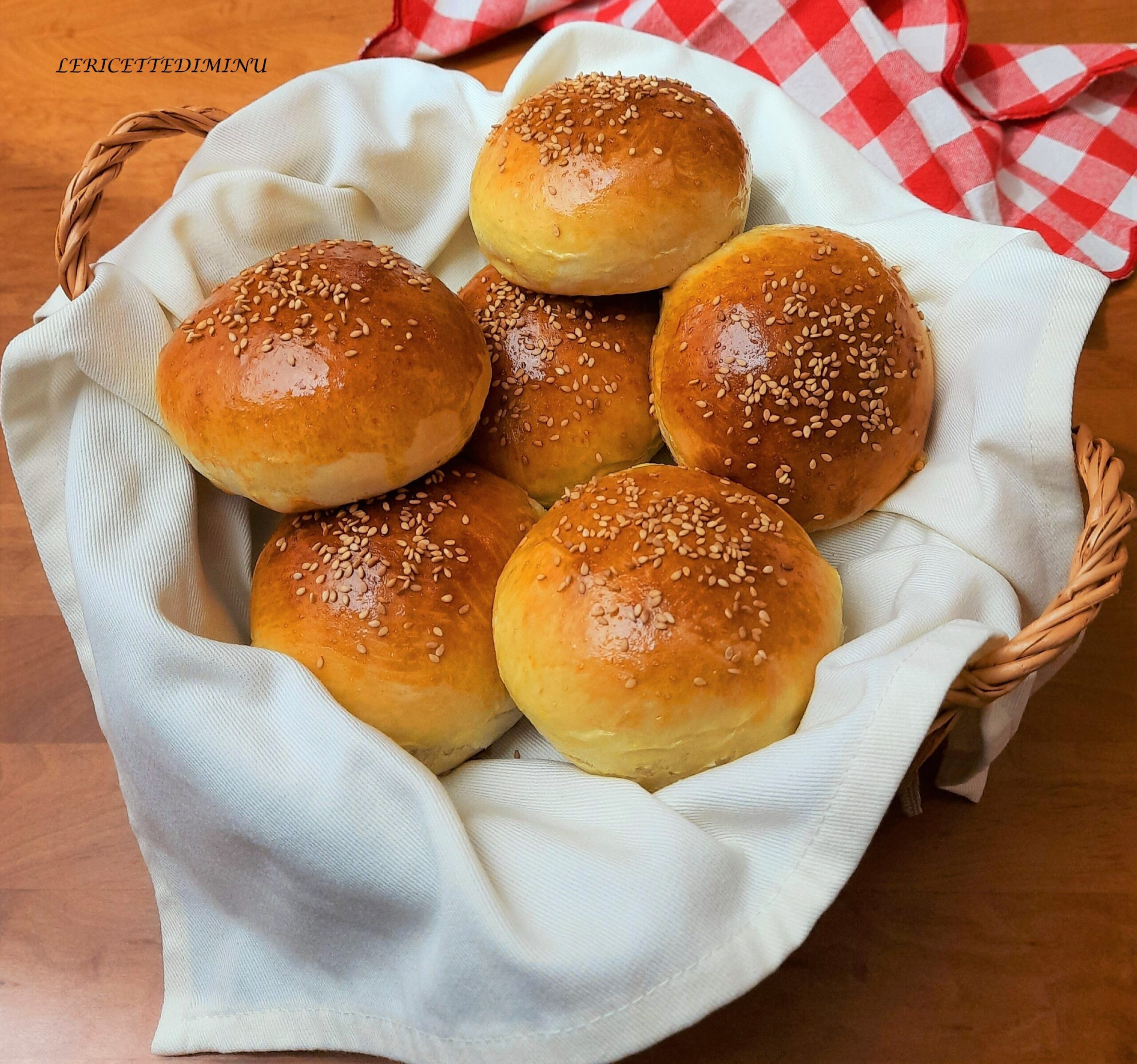 American Hamburger Buns Recipe