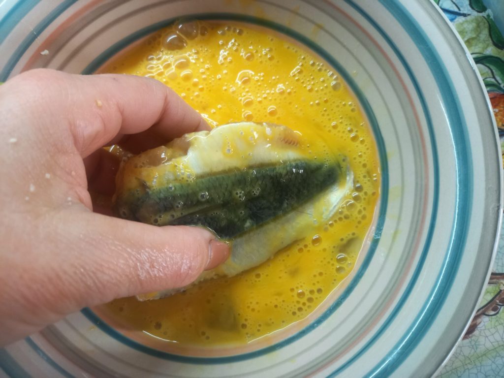 Sardines Beccafico in Sauce with Peas