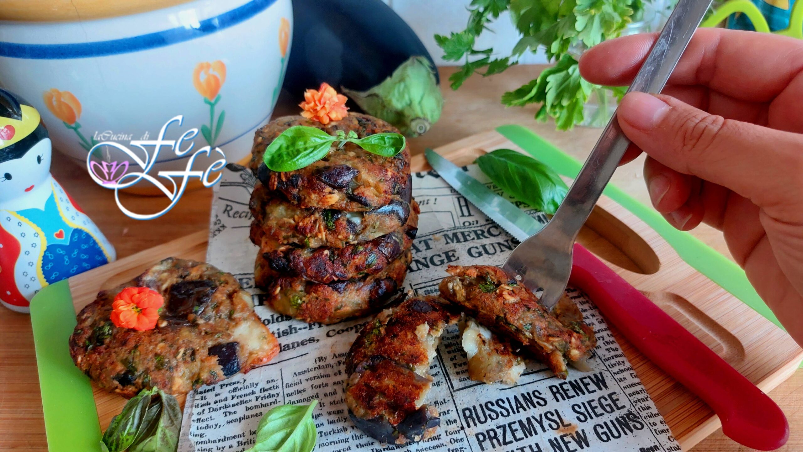 EGGPLANT BURGER (Eggless Recipe)