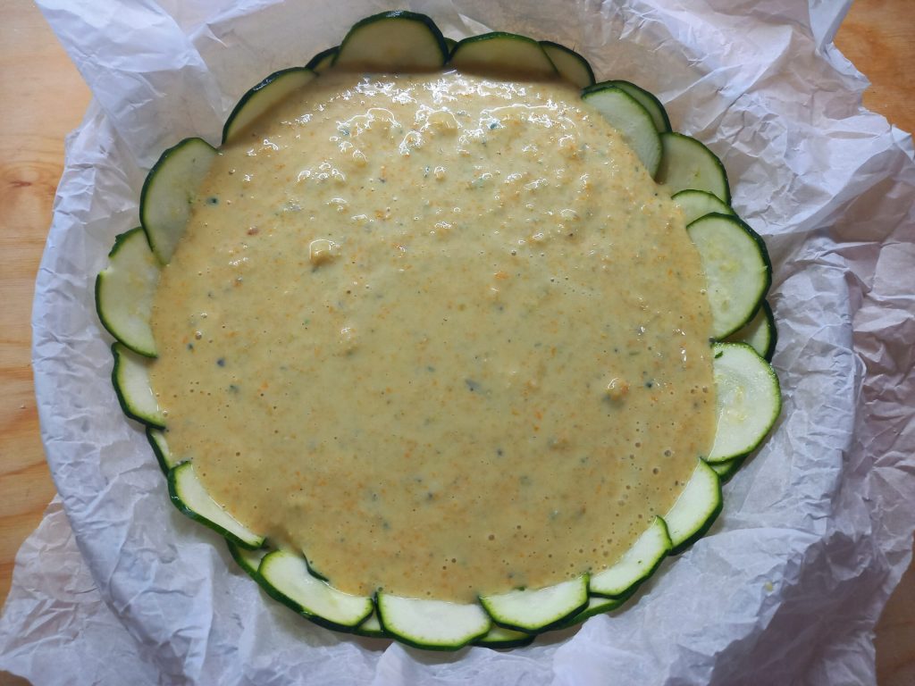 Baked Zucchini and Ricotta Pie