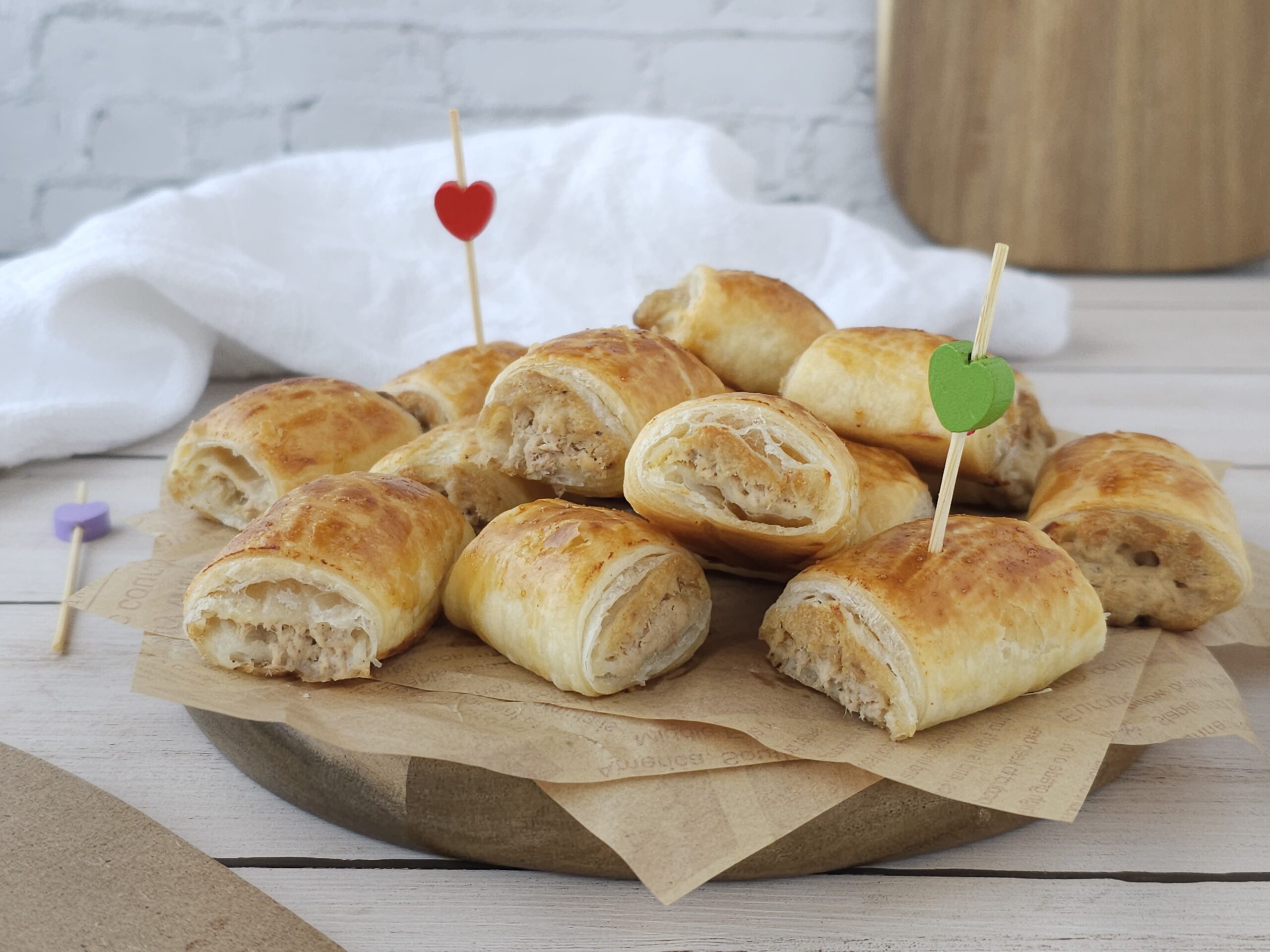 Puff Pastry Tuna Snacks