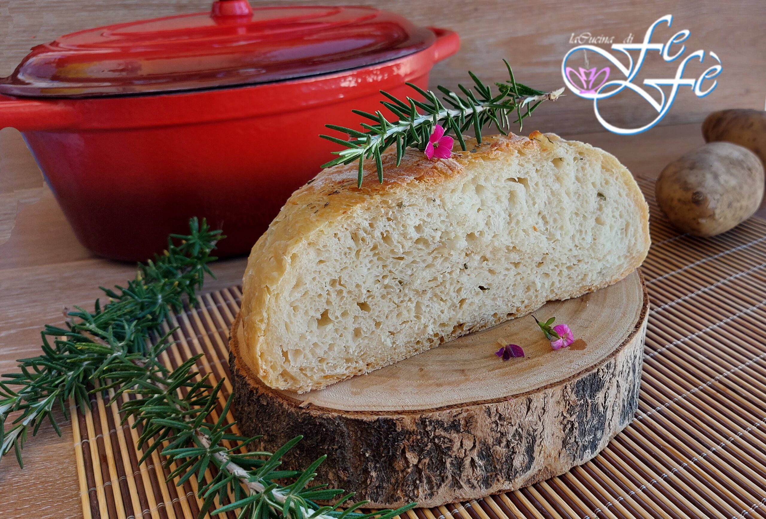 POTATO AND ROSEMARY BREAD BAKED IN A POT