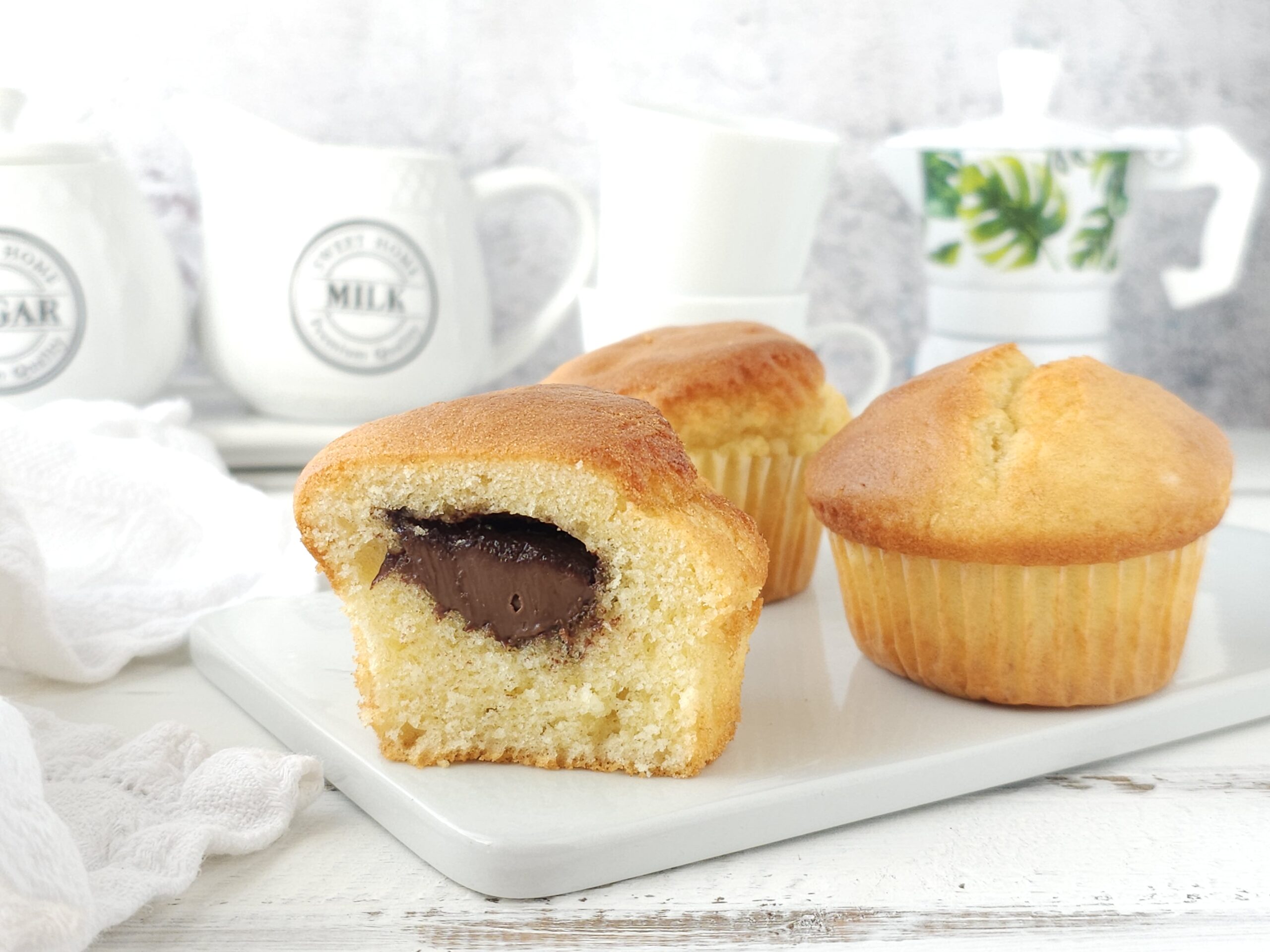 Nutella Muffins in Air Fryer