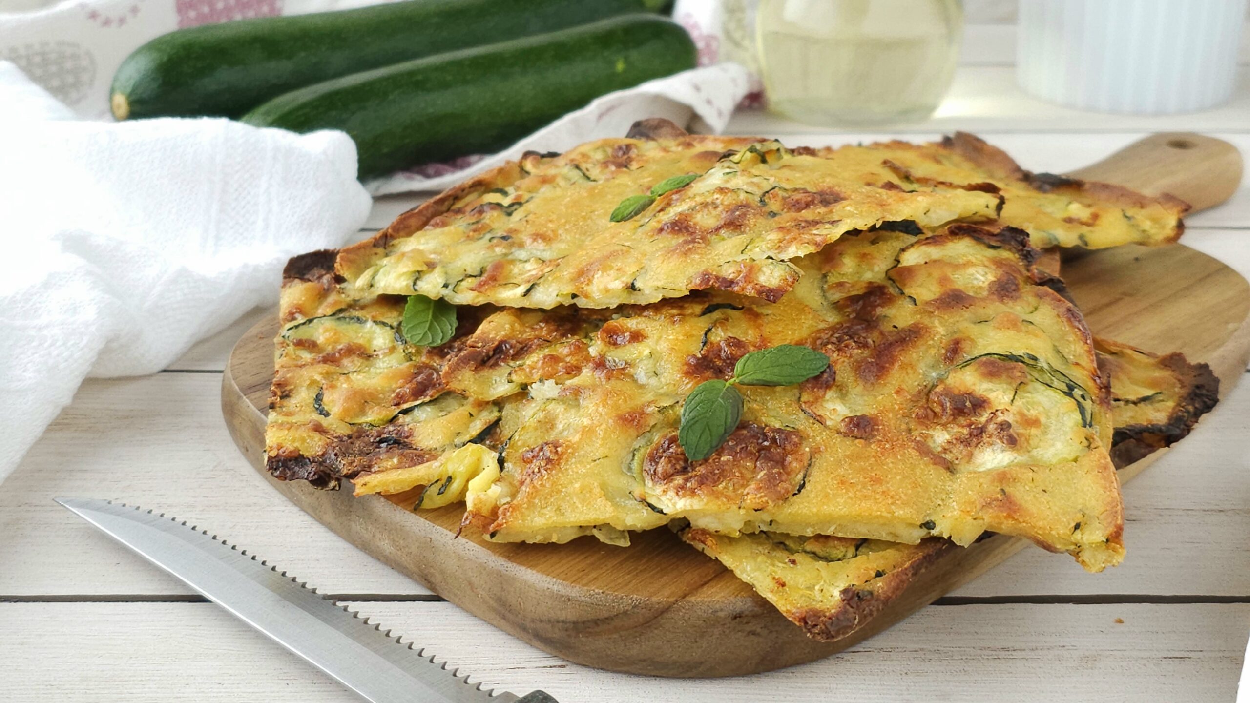 Zucchini Flatbread