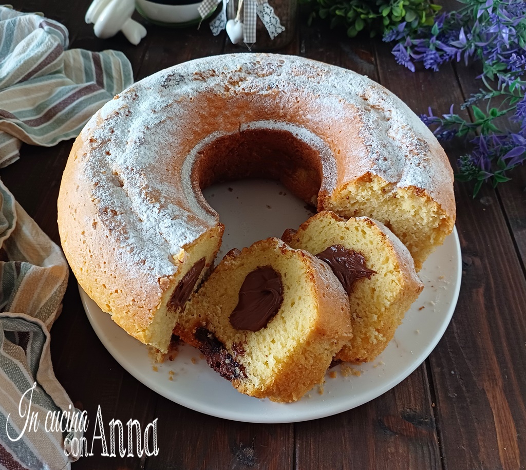 Nutella Cloud Bundt Cake