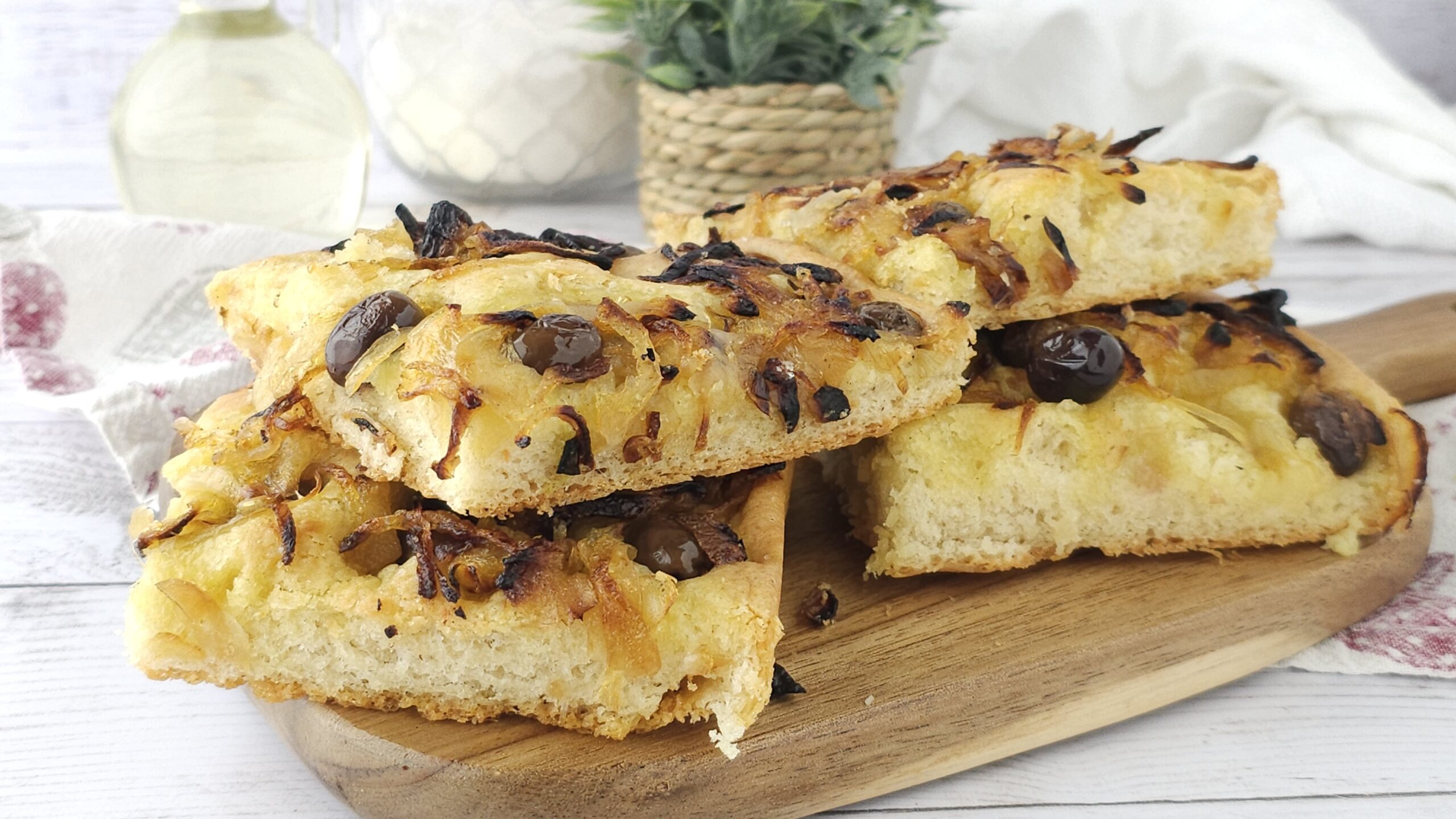 Onion and Olive Focaccia