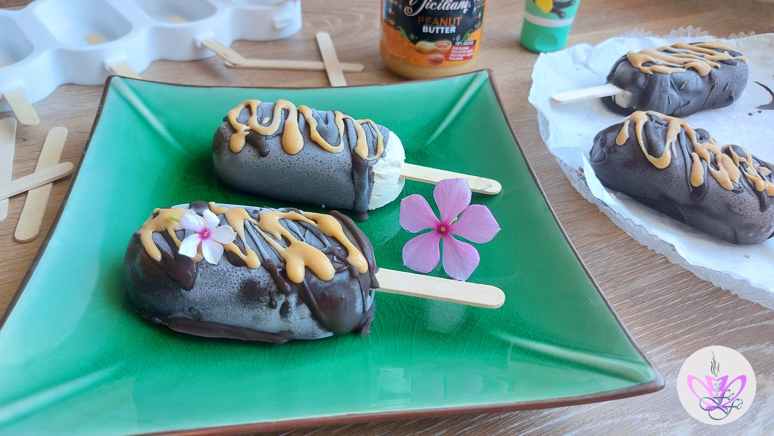 PEANUT BUTTER POPSICLES