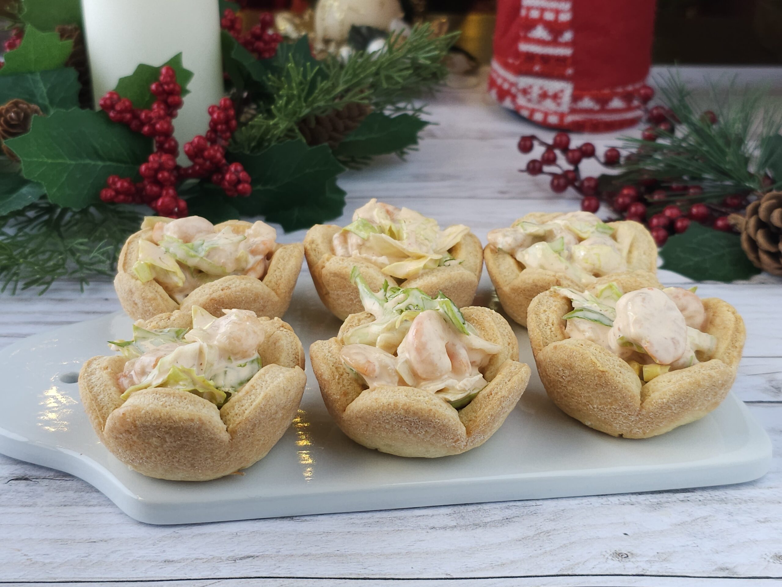 Savory Shrimp Tartlets