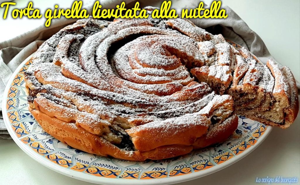 Nutella Swirl Yeast Cake