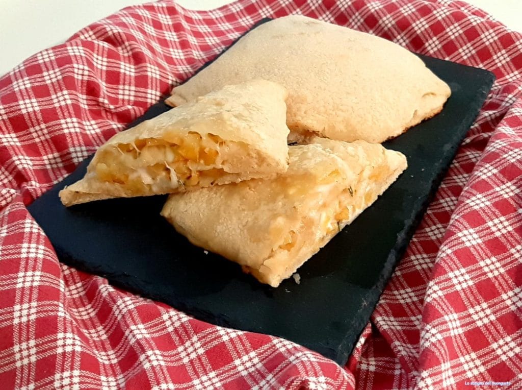 Layered Stuffed Pizza Triangles