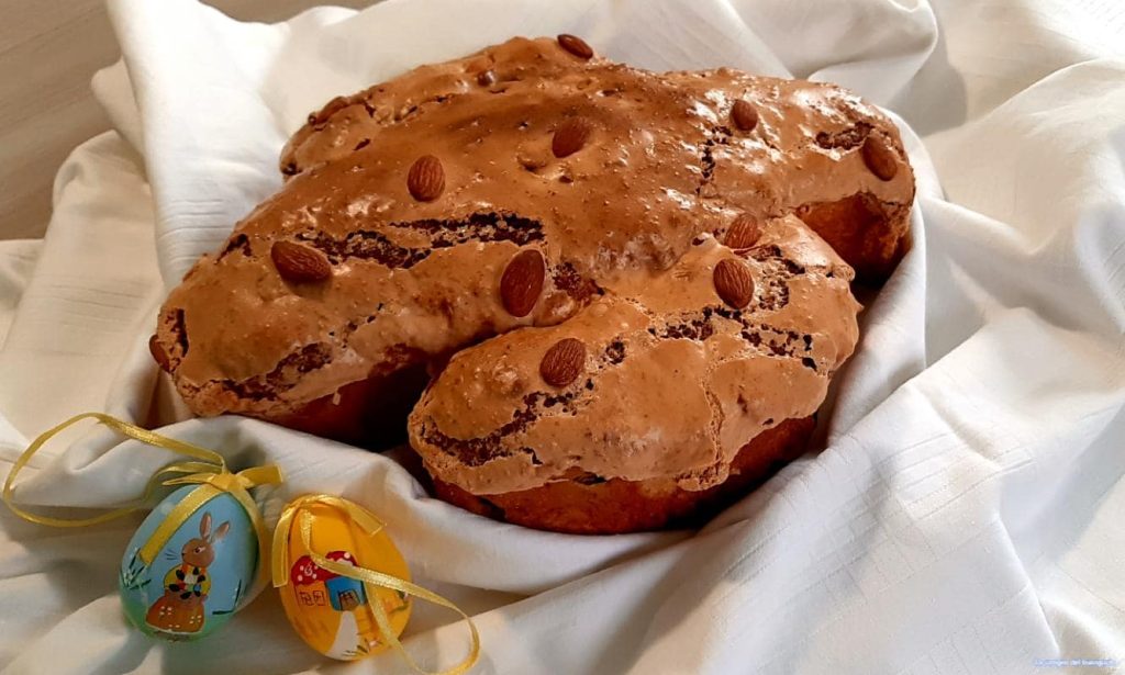 Classic Almond-Glazed Colomba