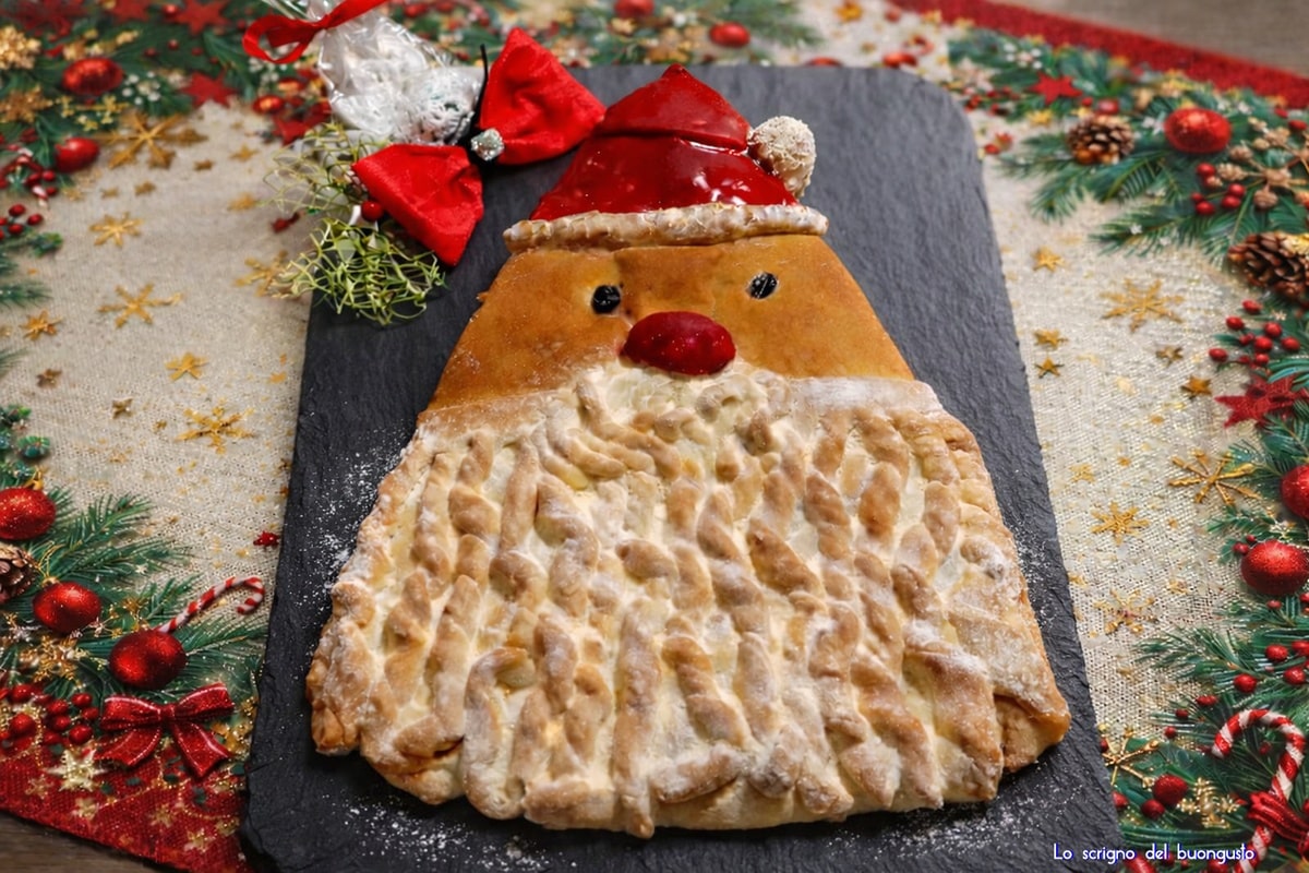 Stuffed Sweet Santa Claus