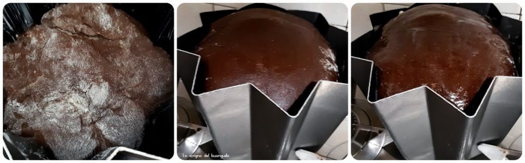 Chocolate Stuffed Pandoro