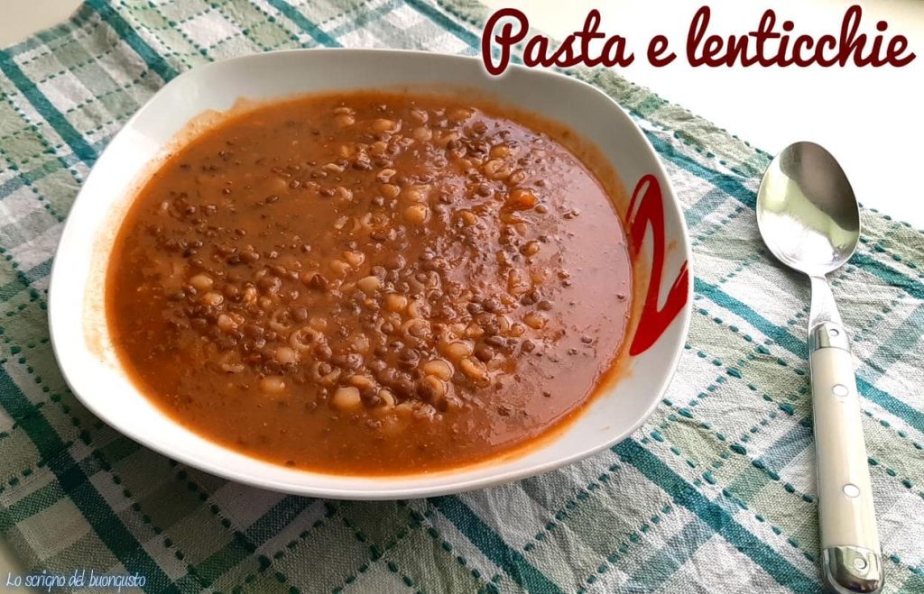 Pasta and Lentils