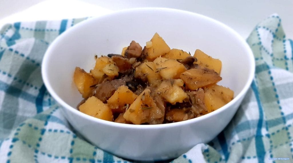 Sautéed Mushrooms and Potatoes