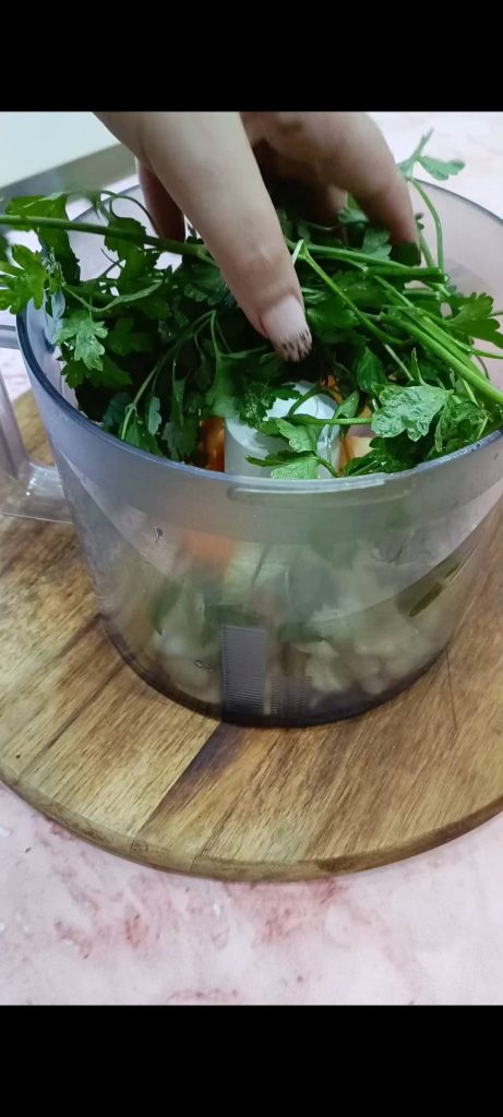 Put all the ingredients in the blender