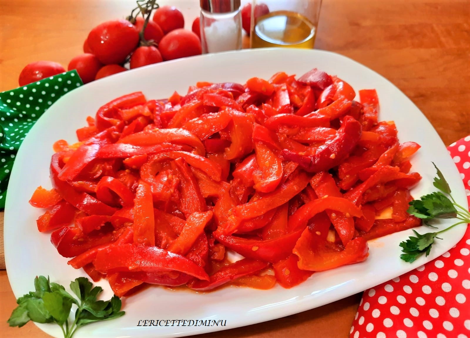 Light Peperonata without Onion