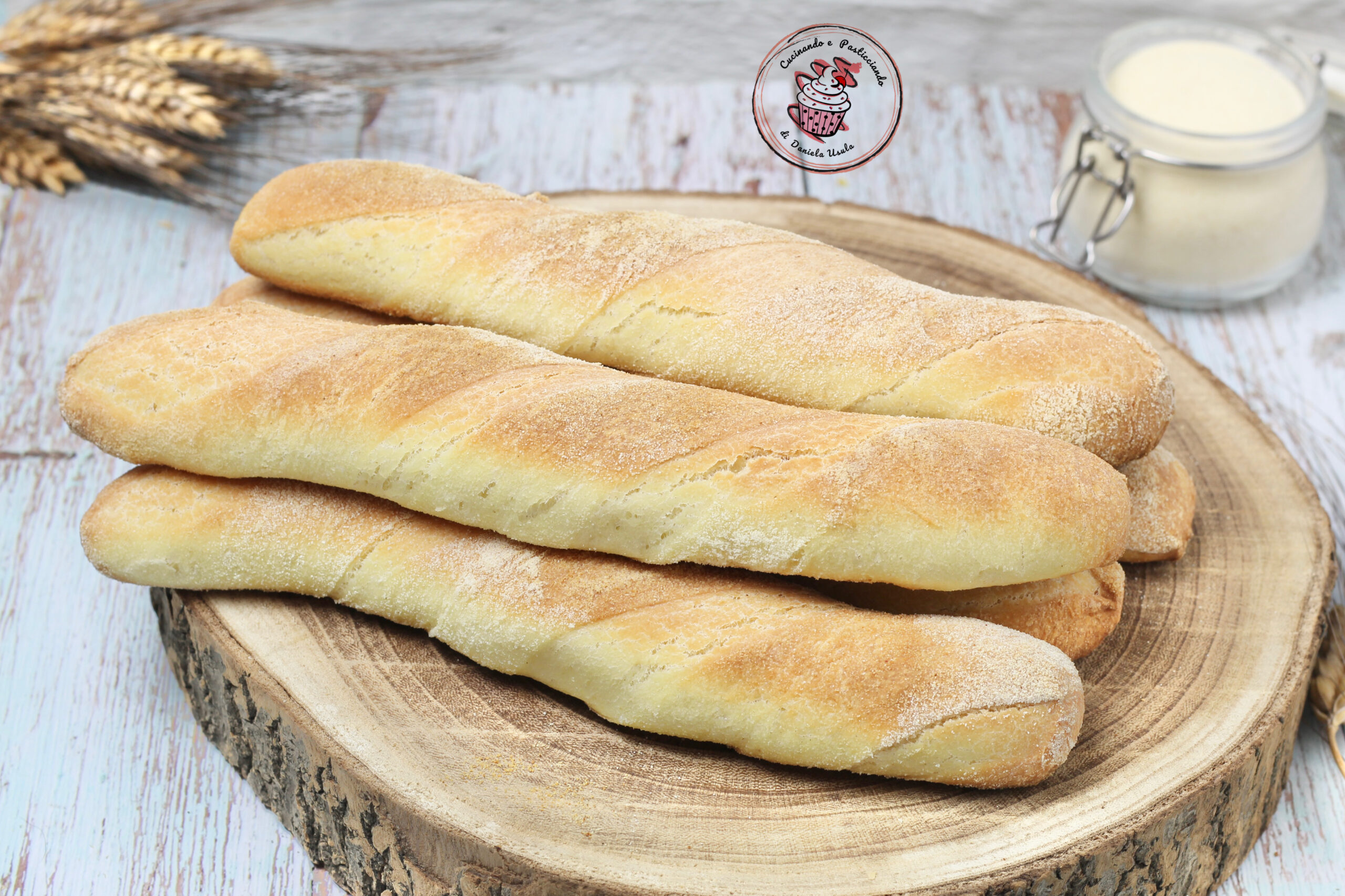 Sourdough Baguettes – Crunchy on the Outside and Soft on the Inside 100% Semolina Flour