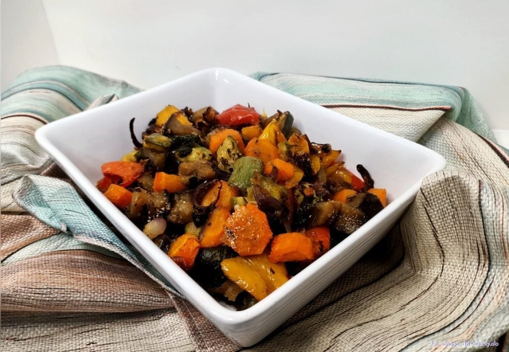 Oven-Baked Gratinated Vegetables