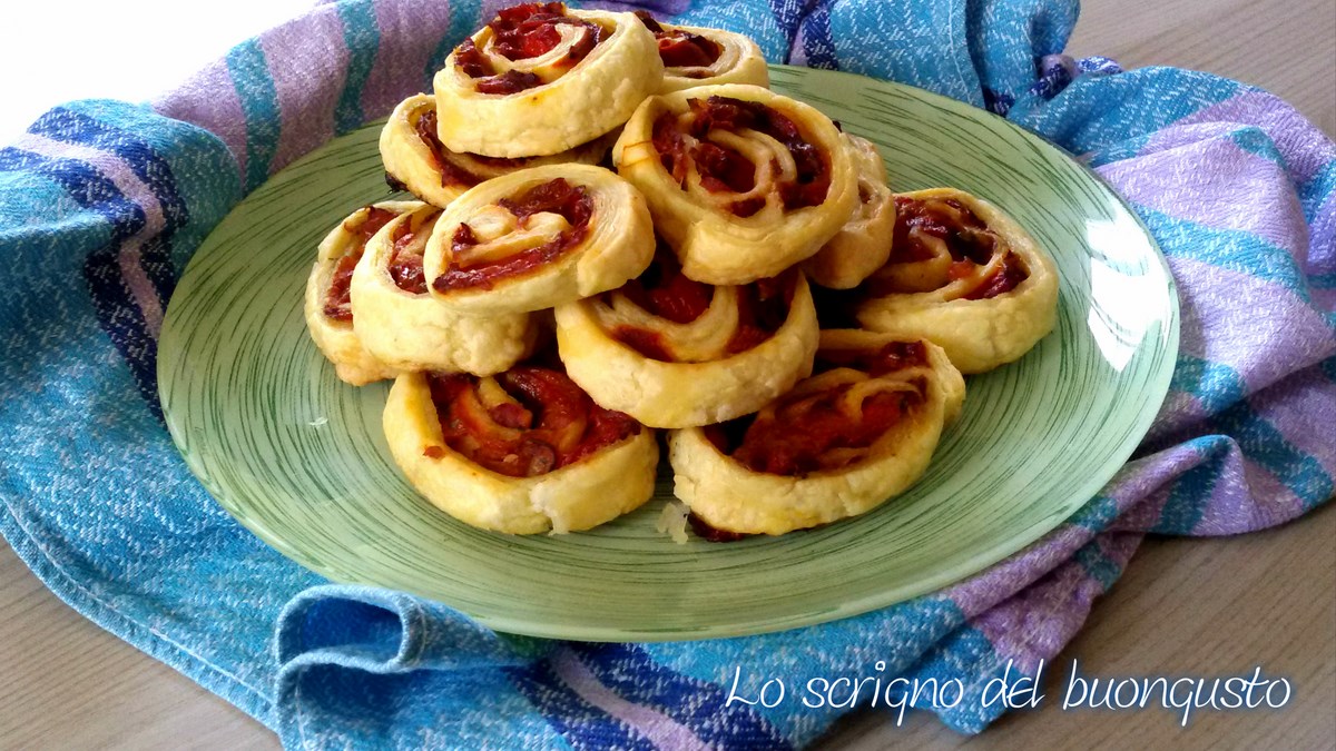 Tasty Swirls with Roasted Peppers