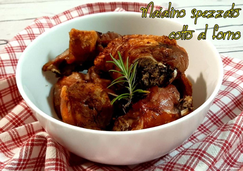 Oven-Baked Suckling Pig Pieces