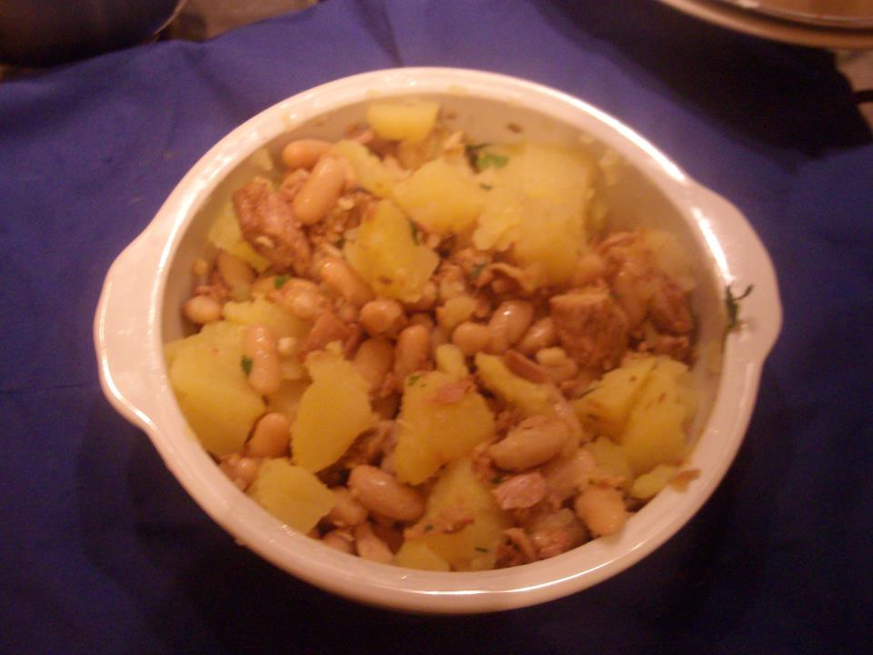 Bean, Tuna, and Potato Salad